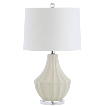 Tate 24.5" Ceramic LED Table Lamp - JONATHAN Y